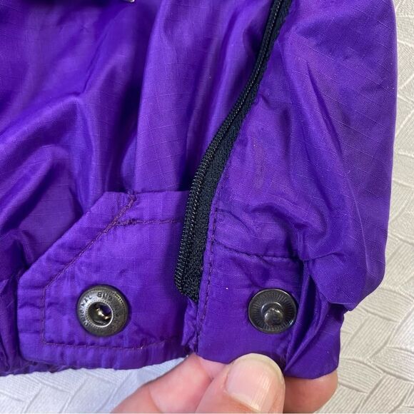 Vintage Marmot Purple Nylon Windbreaker Pants Unisex Medium  Retro 90s Track - Picture 11 of 12